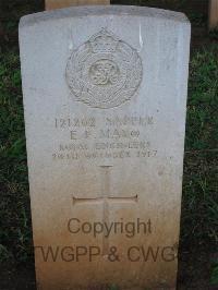 Dar Es Salaam War Cemetery - Mayo, E E